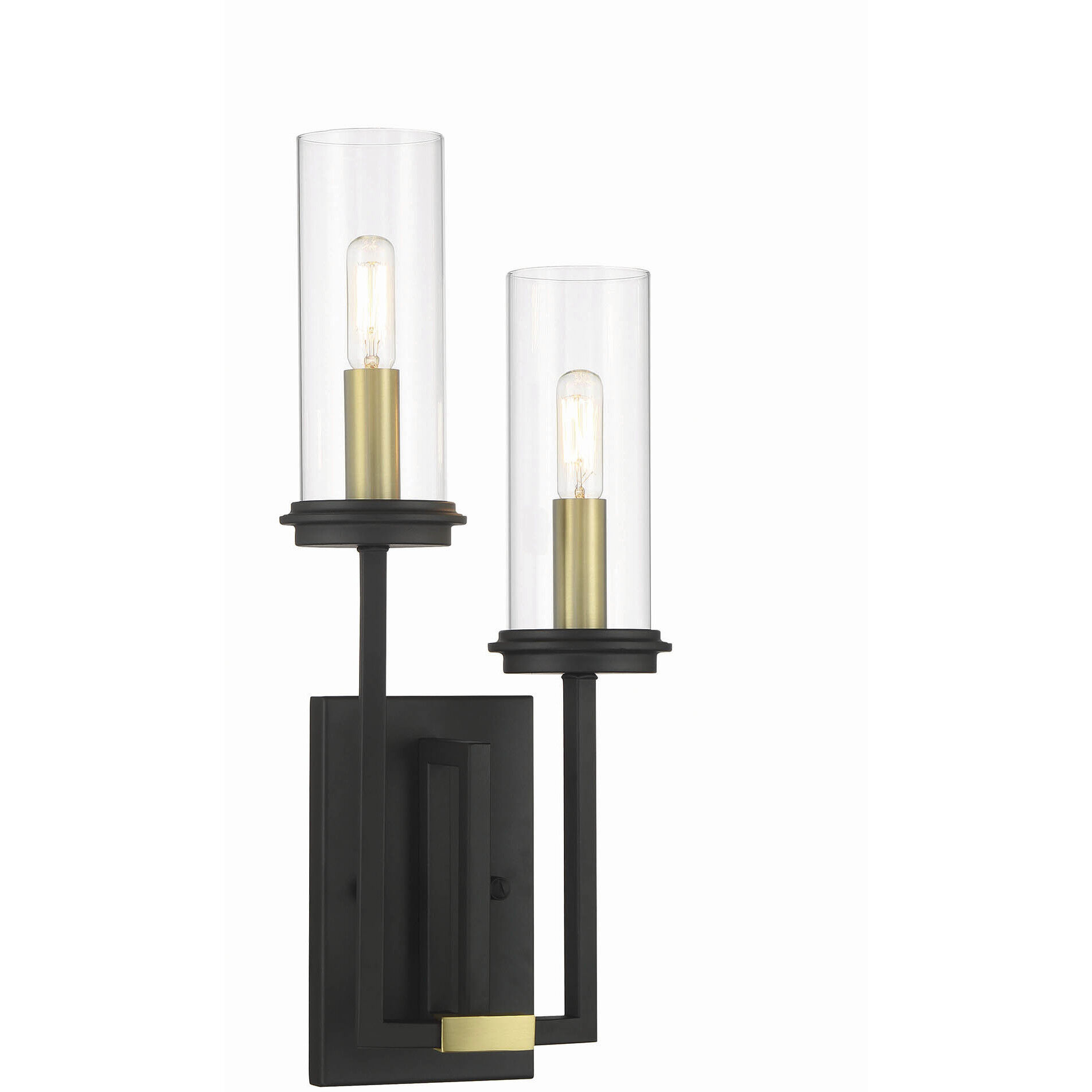 Hillstone 2 Light 8.25 inch Soft Brass And Sand Coal Wall Sconce Wall Light